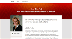 Desktop Screenshot of jillalper.com